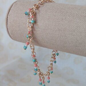 Trans Pride Beaded Bracelet